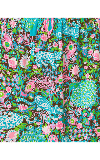 Sherah Skirted Romper - Multi Royal Zoo