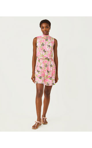 Sherah Skirted Romper - Pistachio Macaron Bees Knees
