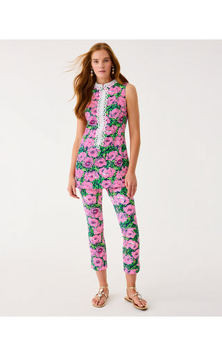 UPF 50+ Luxletic Corso Kick Flare Pant - Low Tide Navy Florrie Golf