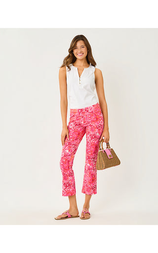 UPF 50+ Luxletic Corso Kick Flare Pant - Paradise Punch Jims Stuff