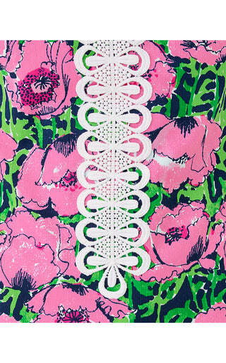 Cleodora Stretch Shift Dress - Low Tide Navy Florrie