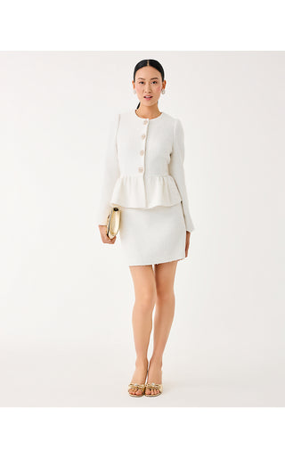 Araya Boucle Jacket - Coconut Chic Chick Boucle