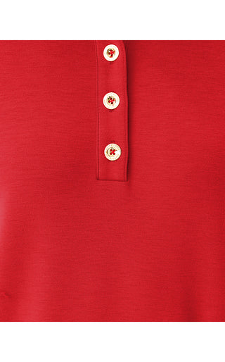 UPF 50+ Cowie Dress - Cranberry Red