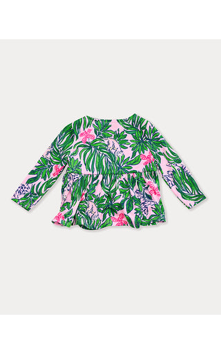 Hollee Infant Tunic & Legging Set - Conch Shell Pink Roaring With Joy