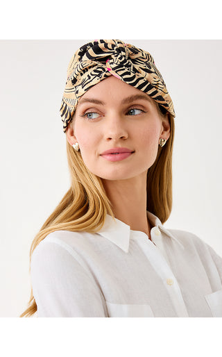 Party All The Time Head Wrap - Rutabaga El Morocco
