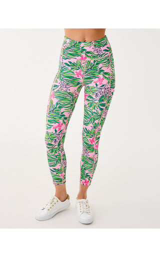 UPF 50+ Luxletic Weekender High Rise Midi Legging - Conch Shell Pink Roaring With Joy