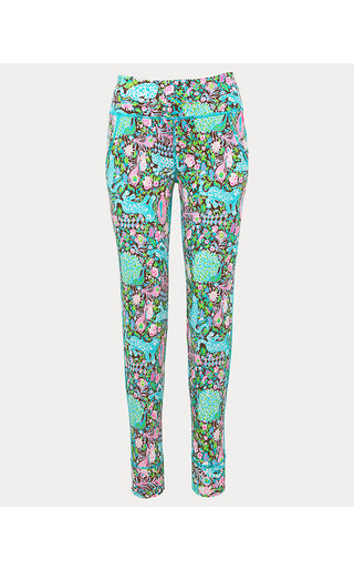 UPF 50+ Luxletic Weekender High Rise Midi Legging - Multi Crossgrain Royal Zoo