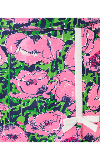 UPF 50+ Luxletic Maryana 15" Skort - Low Tide Navy Florrie