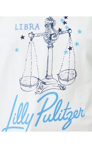 Stella Knit Top - Multi Libra Graphic