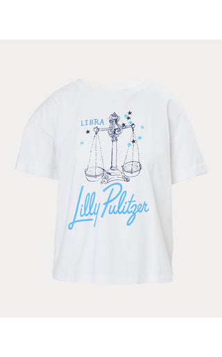 Stella Knit Top - Multi Libra Graphic