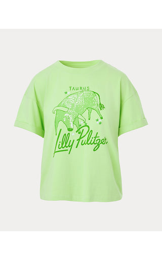 Stella Knit Top - Multi Taurus Graphic
