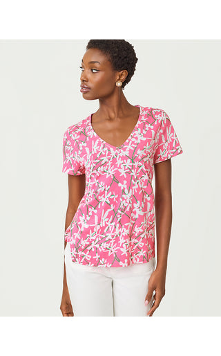 Maryetta Top - Confetti Pink Liza