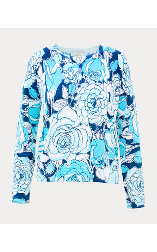 Tensley Sweater - Capri Blue Rosanna
