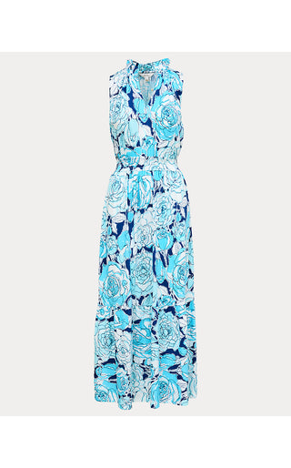 Amiria Maxi Dress - Capri Blue Rosanna