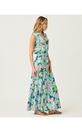 Amiria Maxi Dress - Starlight Navy Lydia The Lion