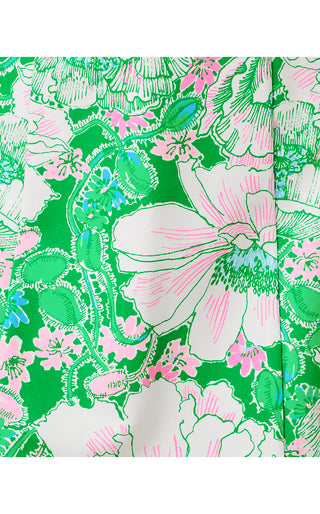 Twila Skirted Romper - Putting Green Poppyland