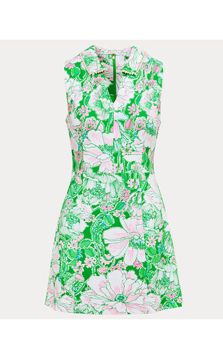Twila Skirted Romper - Putting Green Poppyland