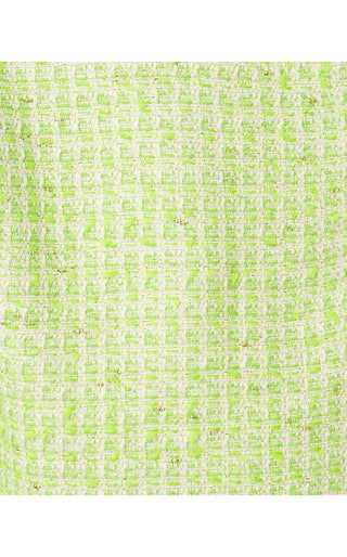 Irving Top - Crocodile Green Fantasy Boucle