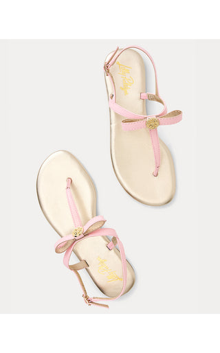Teighen Bow Sandal - Pink Muse