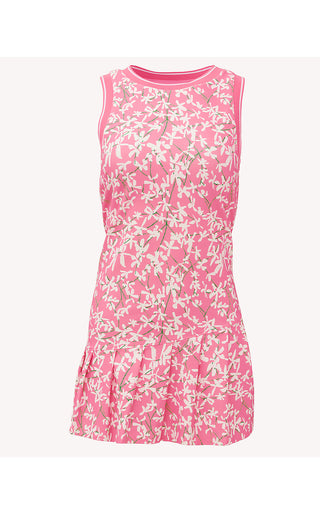 UPF 50+ Luxletic Caleta Active Dress - Confetti Pink Crossgrain Lil Liza