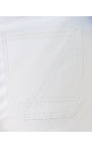 Harleen High-Rise Crop Jean - Resort White