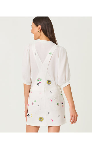 Brewynn Denim Skirtall - Multi Throwback Disney Embroidery