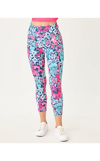 UPF 50+ Luxletic Weekender High Rise Crop Legging - Starlight Navy In All Her Glory