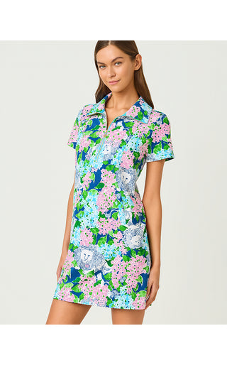 UPF 50+ Eleni Dress - Starlight Navy Lydia The Lion