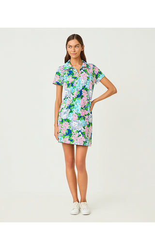 UPF 50+ Eleni Dress - Starlight Navy Lydia The Lion