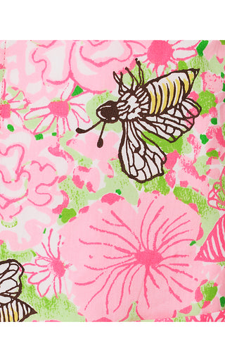 Girls Varney Overall Dress - Pistachio Macaron Bees Knees