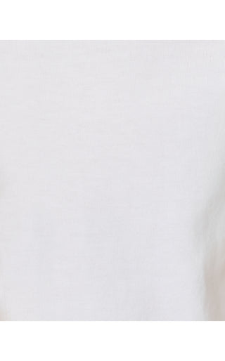 Girls Mini Clairmont Top - Resort White