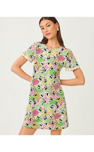 Cody Short Sleeve Dress - Multi Throwback Disney