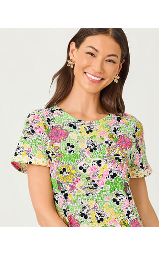 Cody Short Sleeve Dress - Multi Throwback Disney