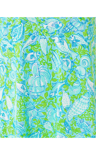Cody Short Sleeve Dress - Day Dream Blue Throw Me A Line