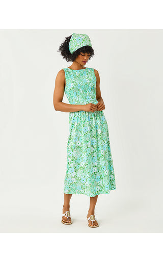 Finnley Midi Dress - Mint Condition Burst Of Joy