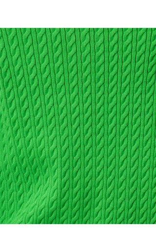 Suzette Sweater - Putting Green X Resort White Tipping