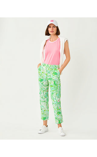 UPF 50+ Luxletic Teegan Pant- Resort White Ship To Shore