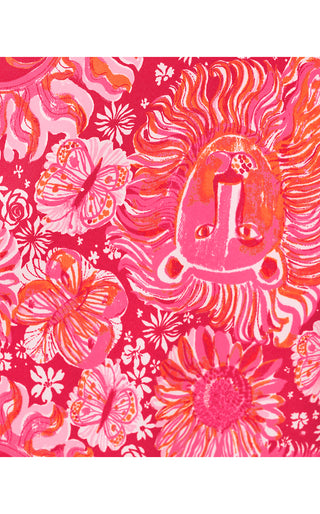 UPF 50+ Luxletic Monica Bow Skort - Paradise Punch Jims Stuff