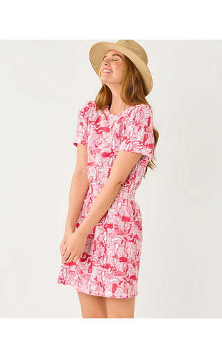 Fenn Dress - Paradise Punch Thar She Blows