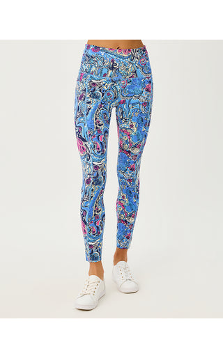 UPF 50+ Luxletic Endurance High Rise Midi Legging- Multi Paisley Parade