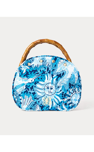Breakers Bamboo Bermuda Bag Cover - Bellevue Blue Lilly Gulls