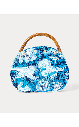 Breakers Bamboo Bermuda Bag Cover - Bellevue Blue Lilly Gulls