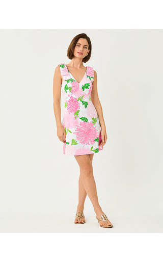 Janine Skirted Romper - Resort White Lil Go With The Flow
