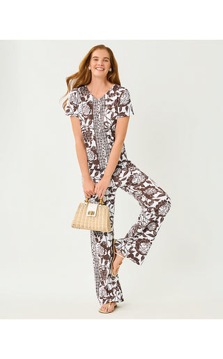 UPF 50+ Demia ChillyLilly Top - Resort White Marni Engineered