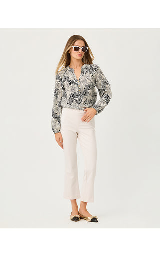 Elsa Silk Top - Coconut Z