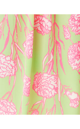 Elsa Silk Top - Pistachio Macaron Alina