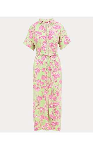 UPF 50+ Mckennon Maxi Dress - Pistachio Macaron Alina