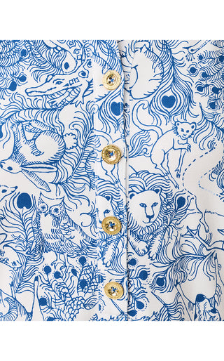 Cameron Dress - Starlight Navy Zoology