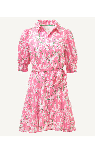Larkyn Shirtdress - Confetti Pink Liza