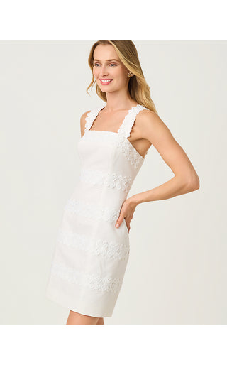 Davis Dress - Resort White